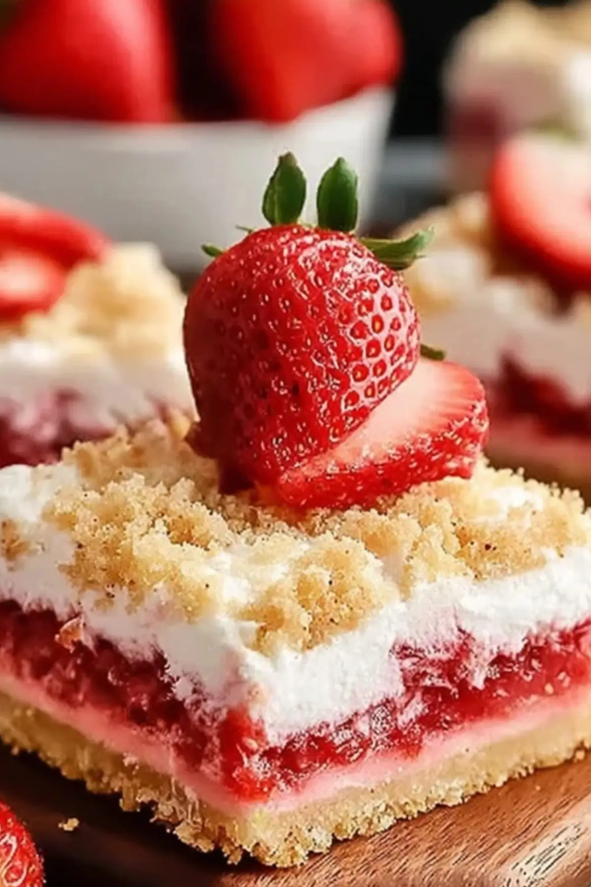 Strawberry Shortcake Bars