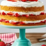Strawberry Shortcake Cake