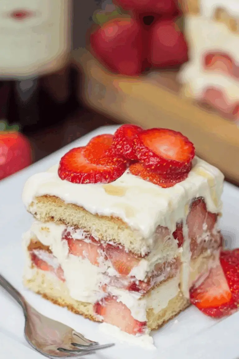 Strawberry Tiramisu