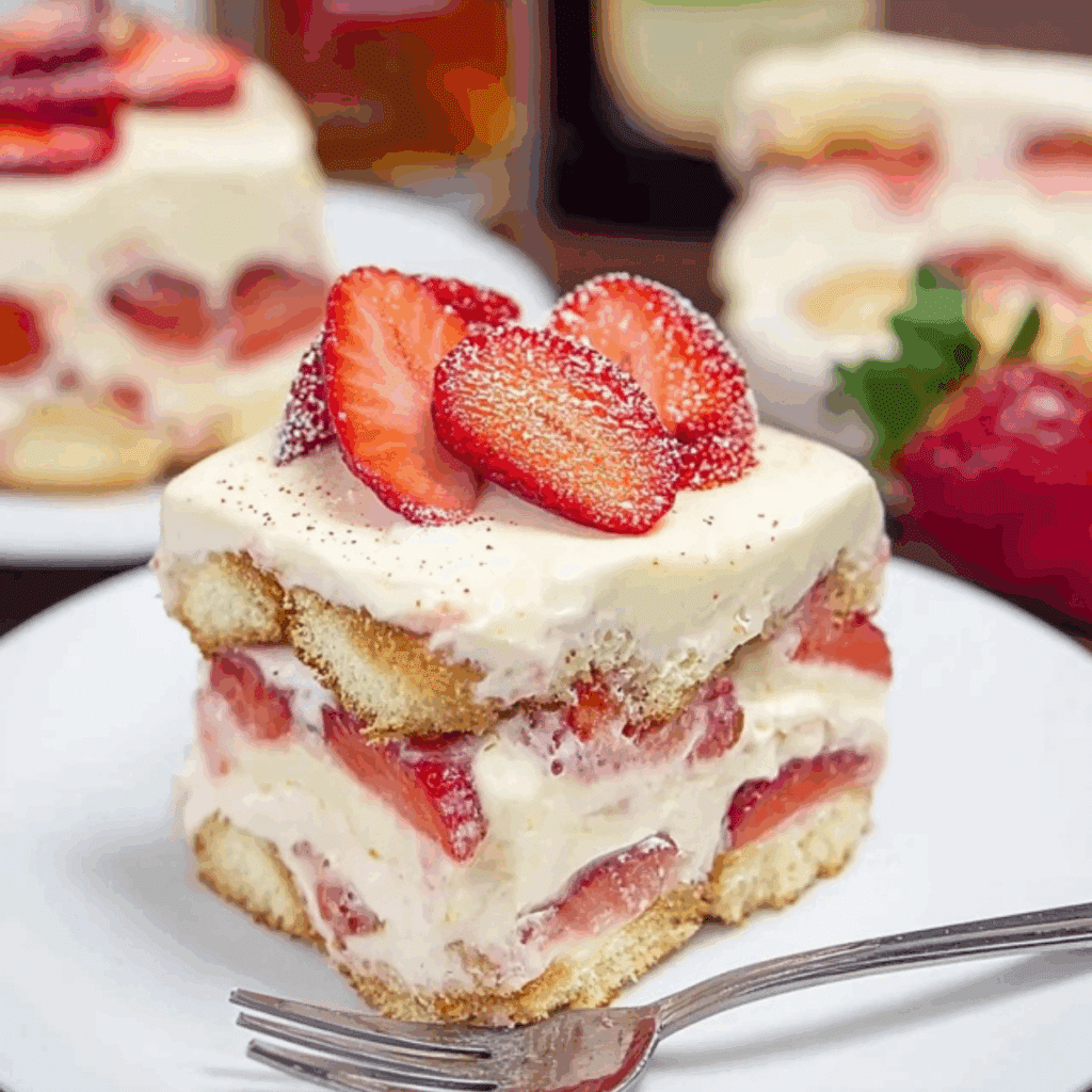 Strawberry Tiramisu