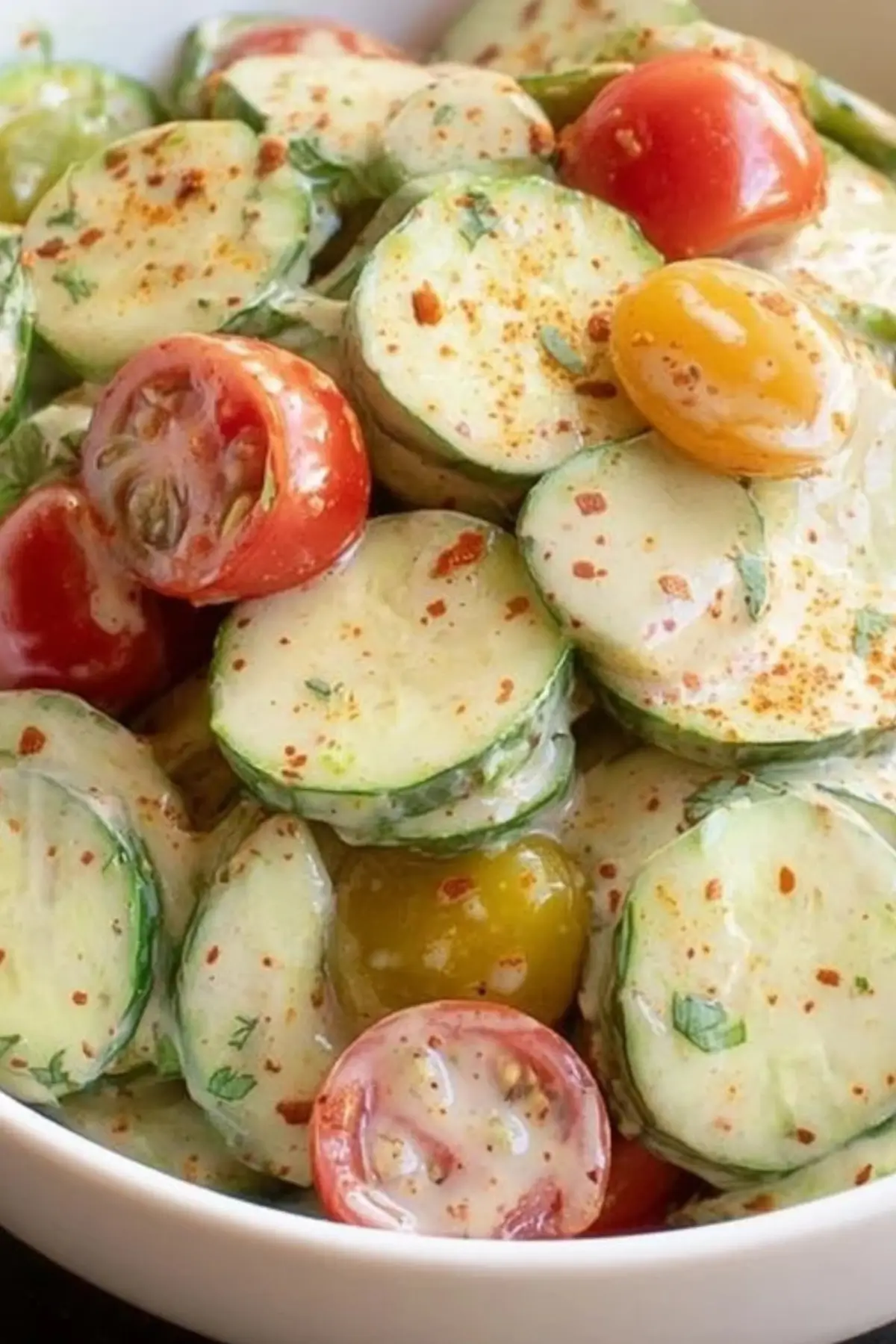 "Tajin Cucumber Salad
"