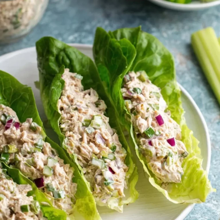 Tuna Salad Boats