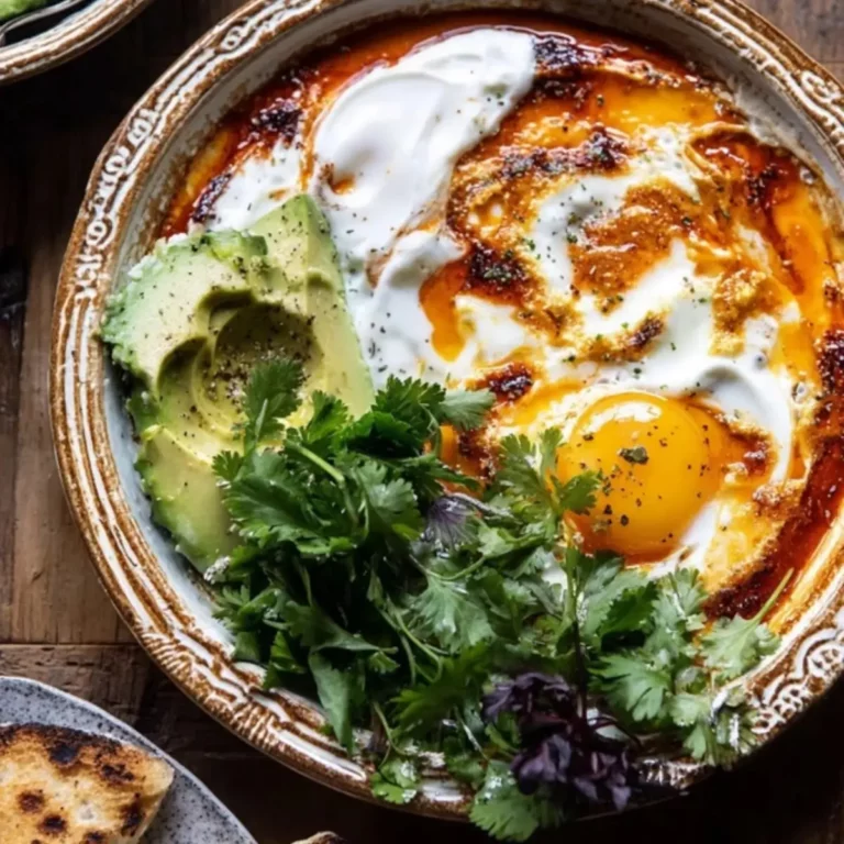 Turkish Eggs with Chile Butter