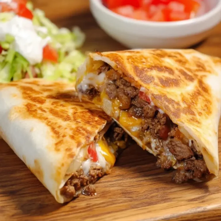 Weight Watchers Cheeseburger Crunch Wrap