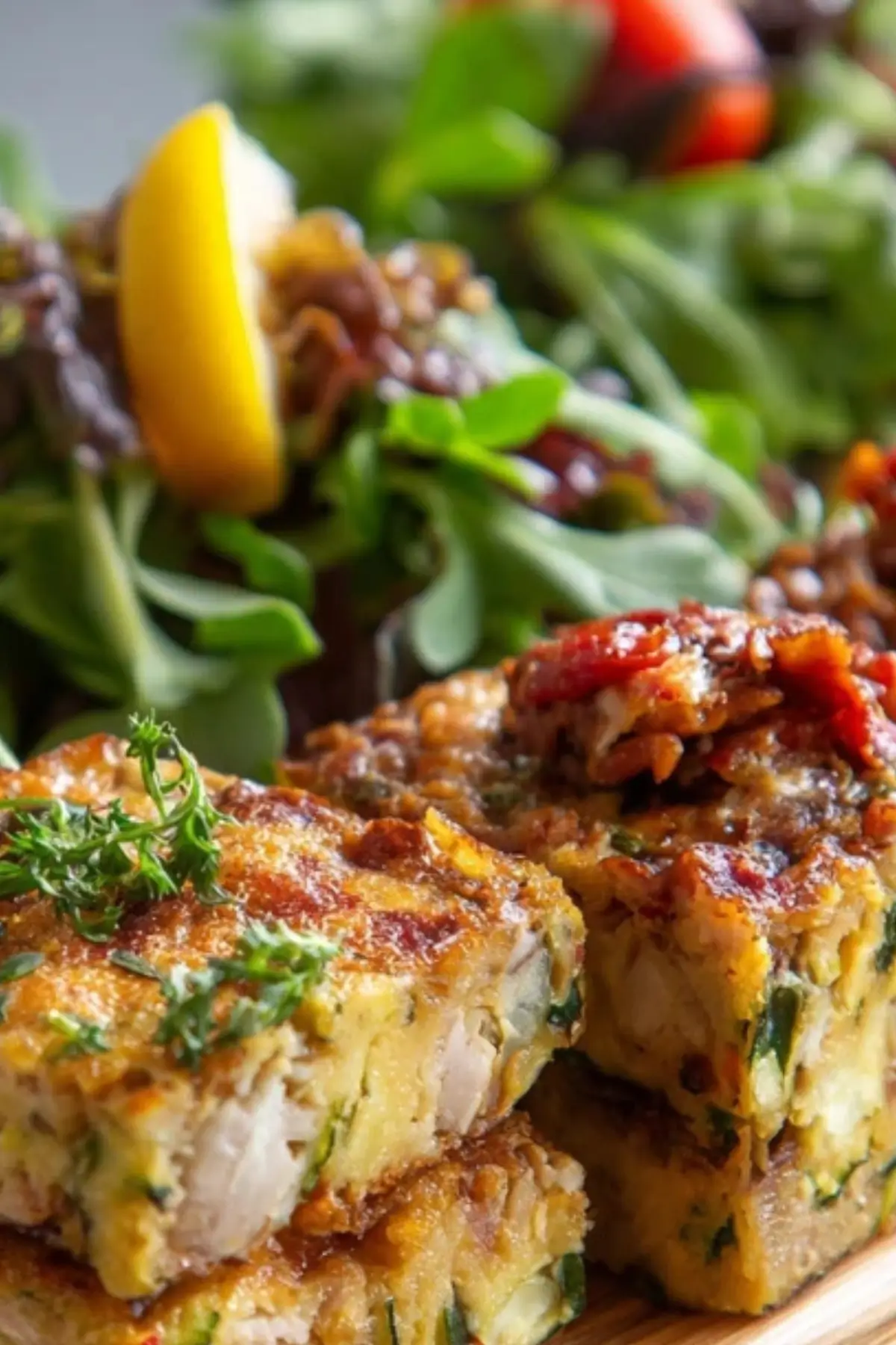 Zucchini and Bacon Slice