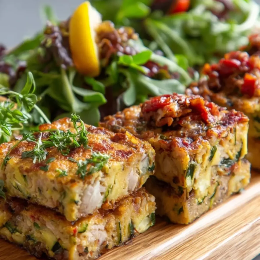 Zucchini and Bacon Slice