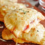 cheesy pizza pockets