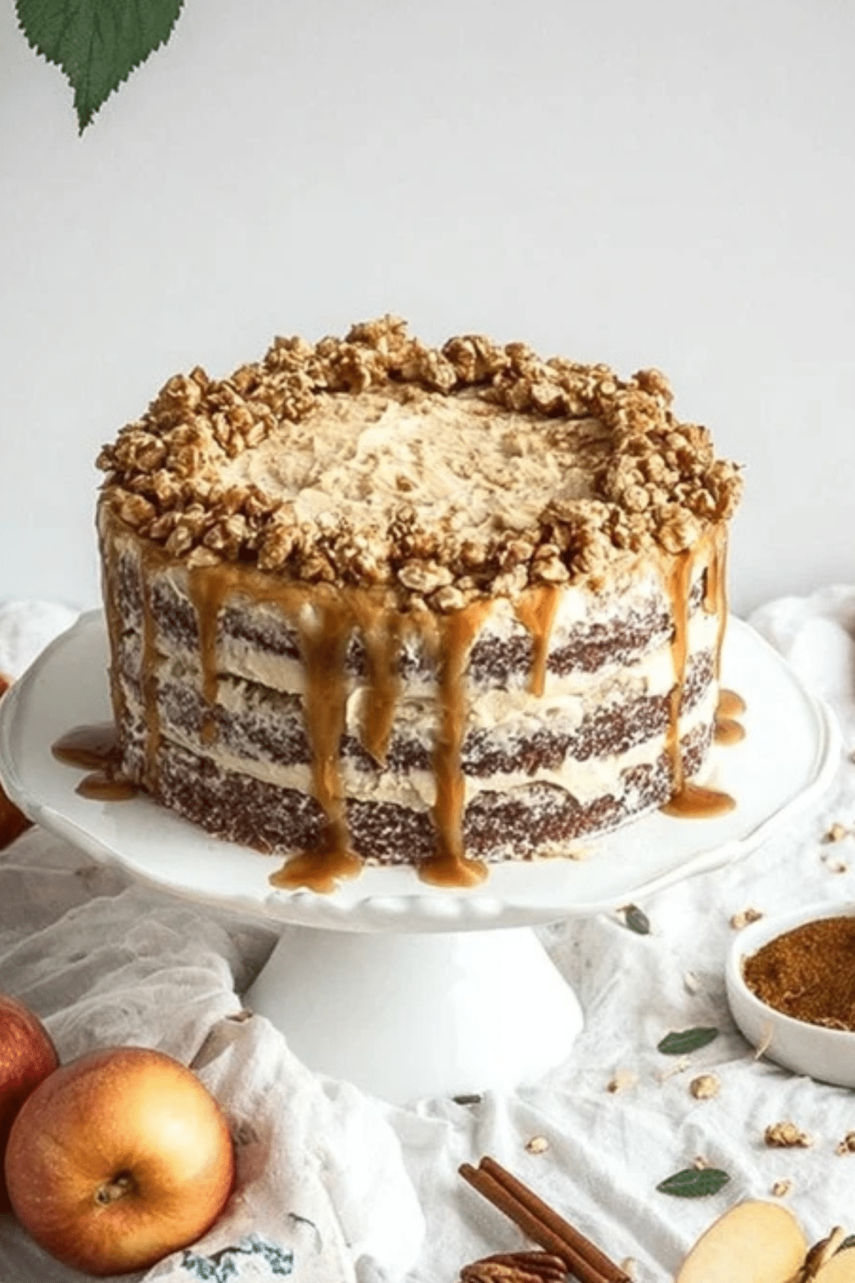 Apple Cardamom Cake