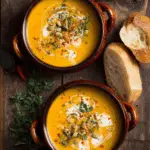 Apple Carrot and Pumpkin Soup