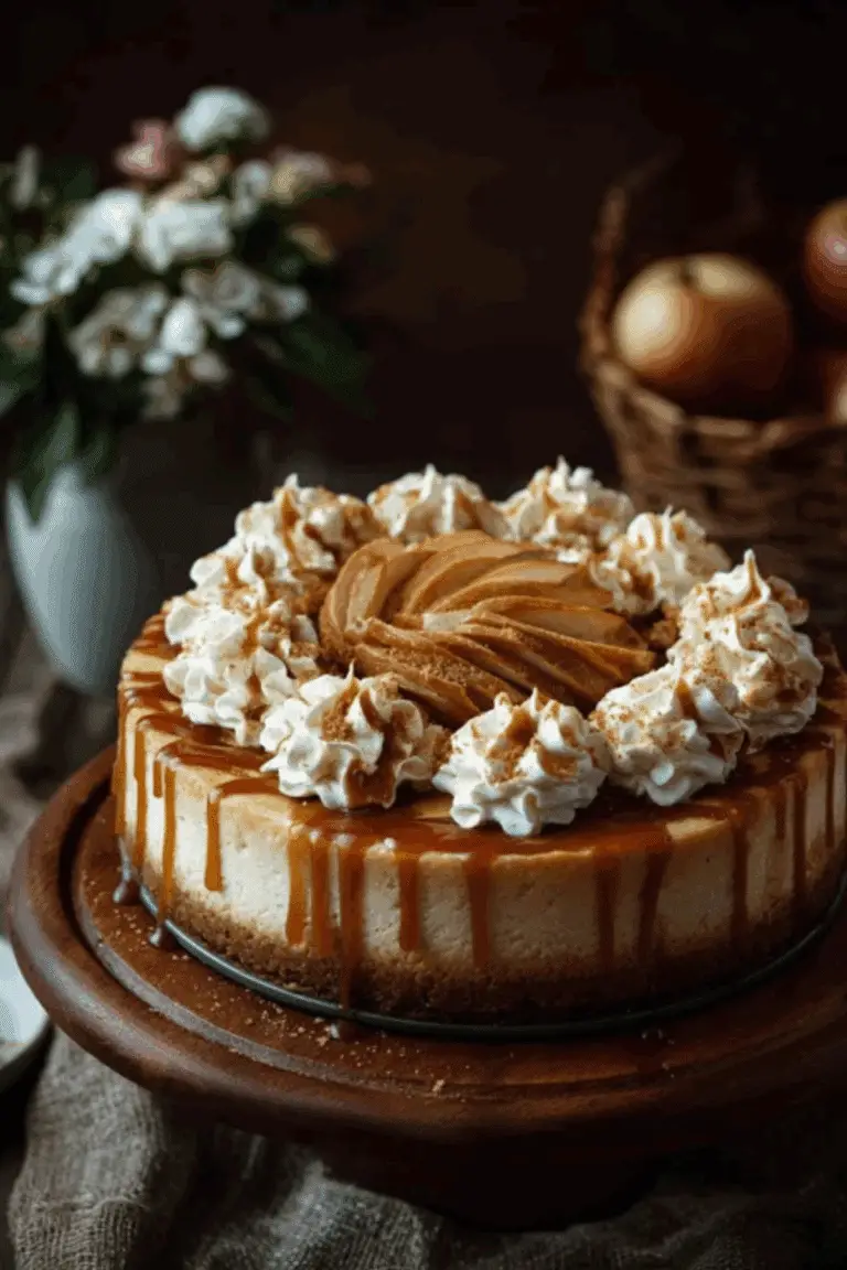 Apple Cider Cheesecake