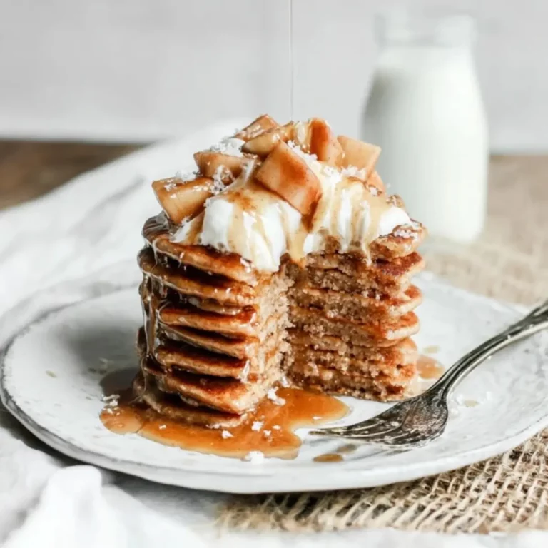 Apple Cider Donut Pancakes