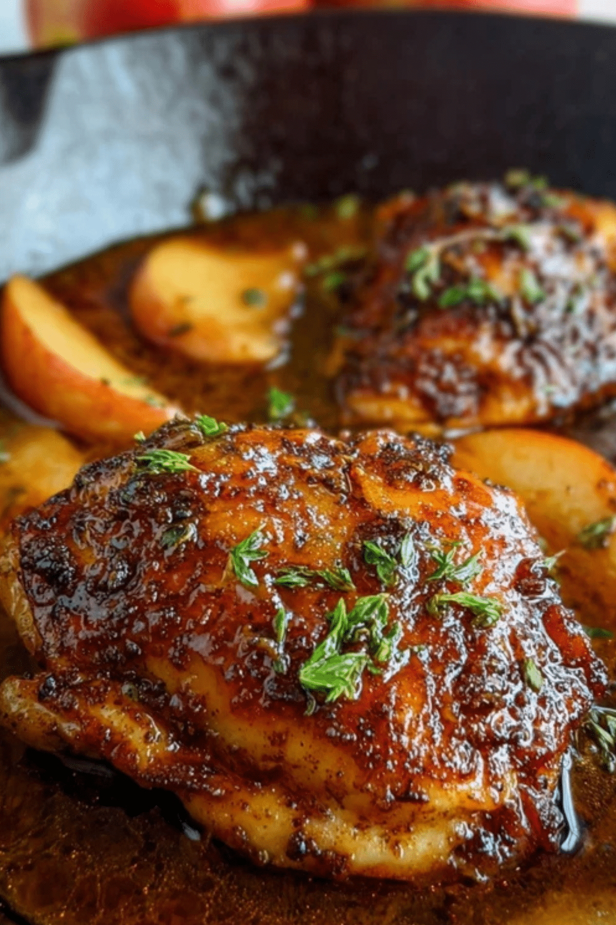 Apple Cider Glazed Chicken