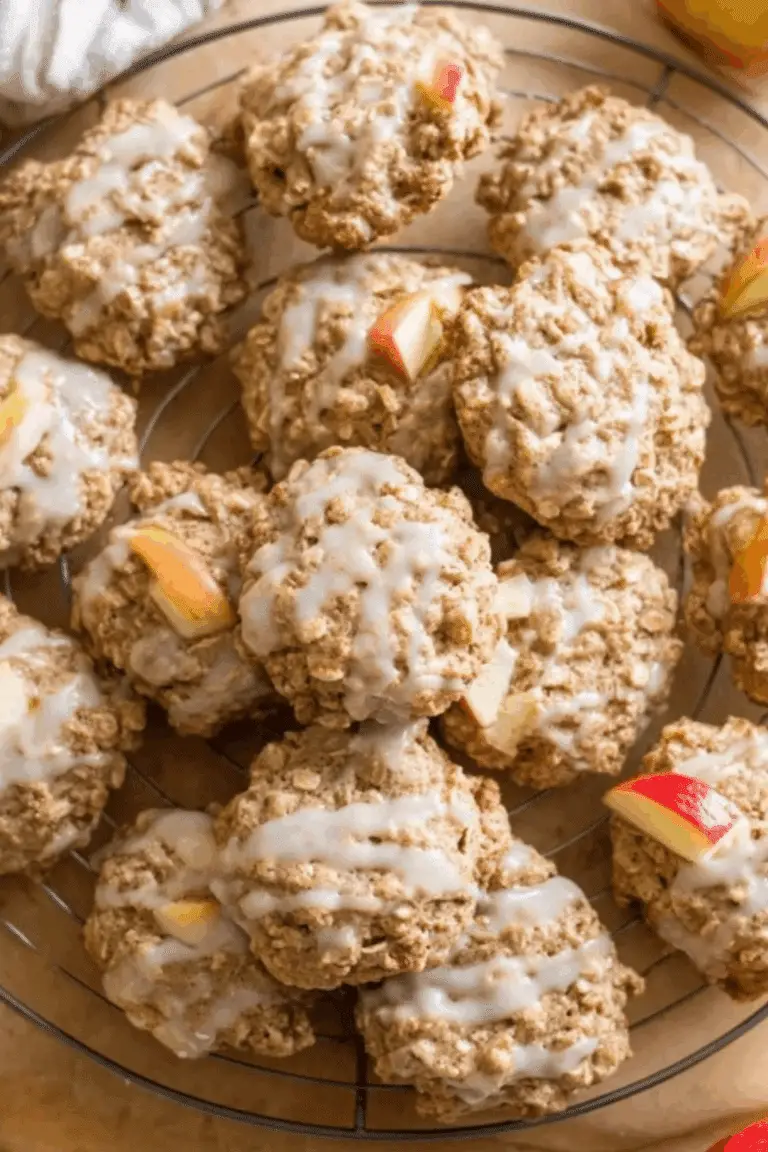 Apple Cinnamon Oatmeal Cookies