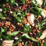 Apple Cranberry Walnut Salad