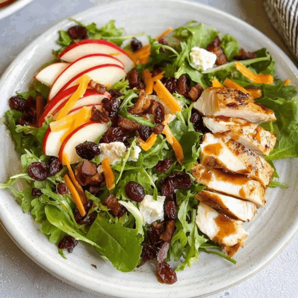 Apple Salad with Cheddar