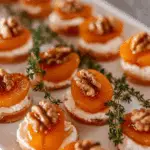 Apricot and Goat Cheese Appetizers