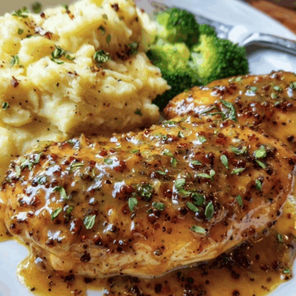 Baked Honey Dijon Chicken