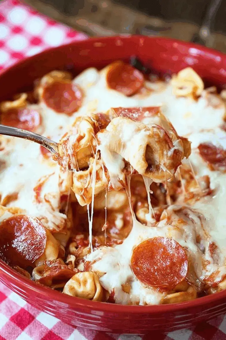 Baked Pizza Tortellini