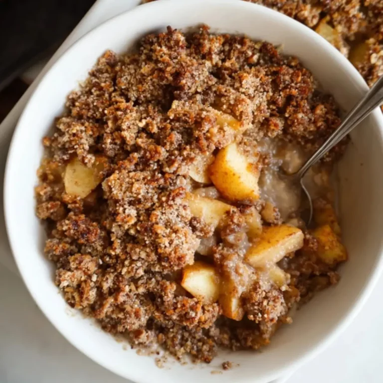 Breakfast Apple Crumble