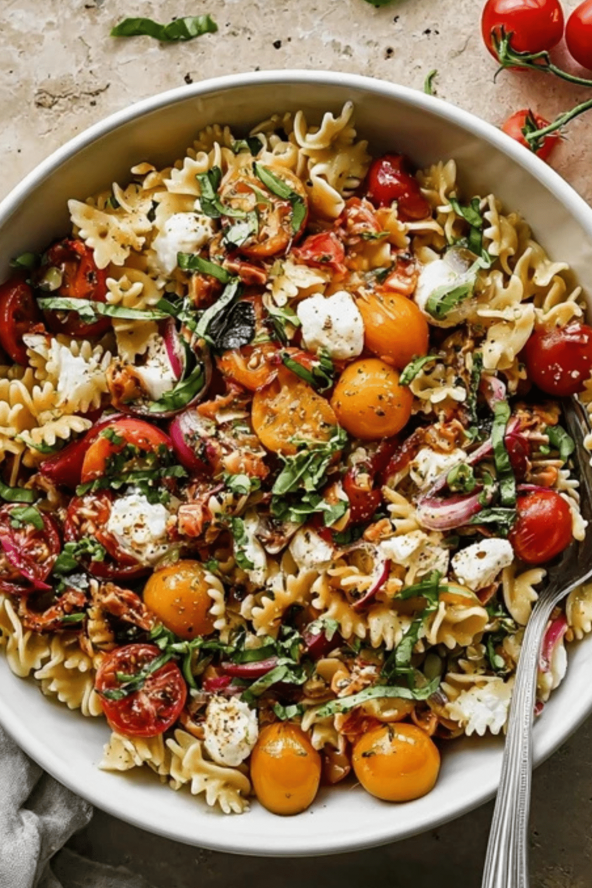 Bruschetta Pasta Salad
