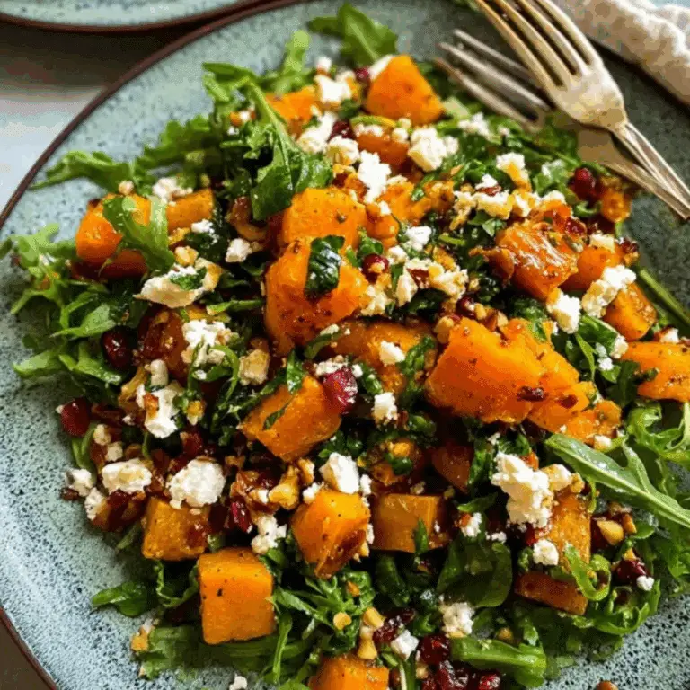Butternut Squash Feta Salad