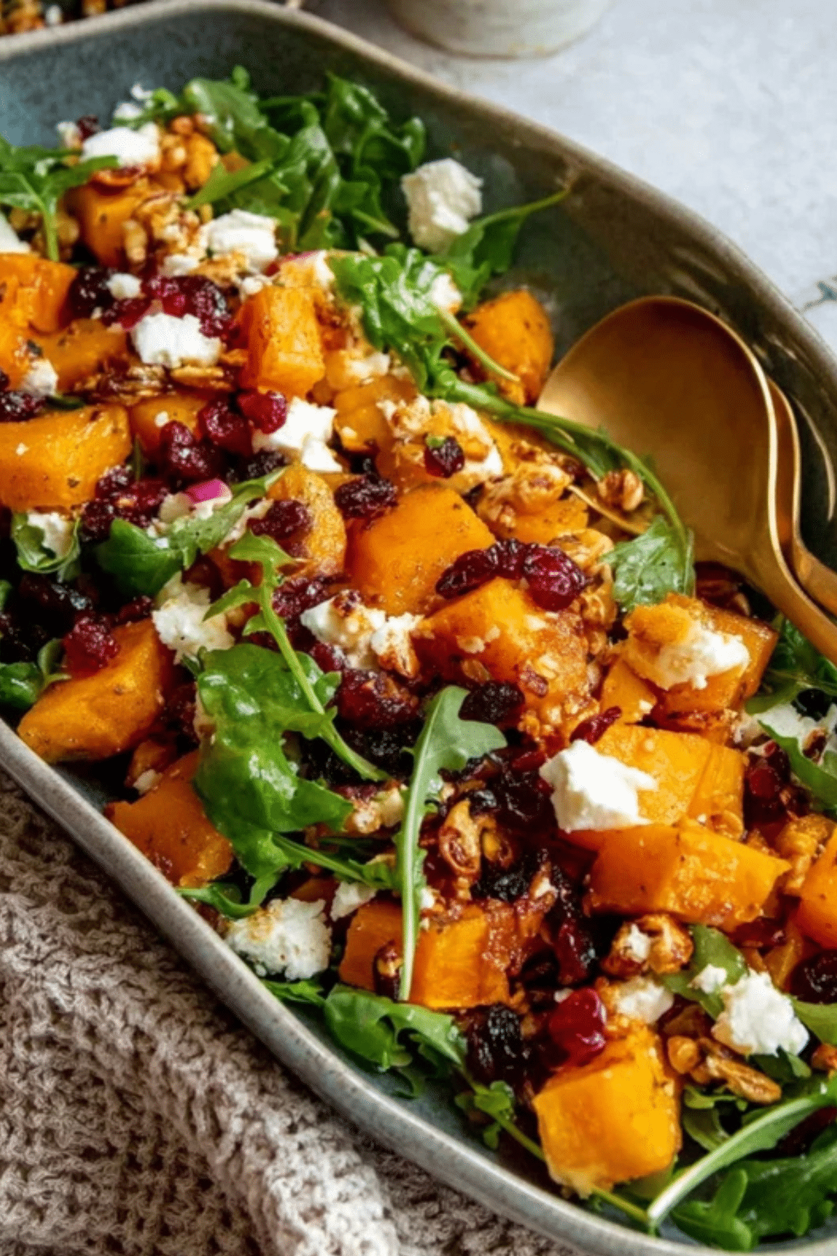 Butternut Squash Feta Salad