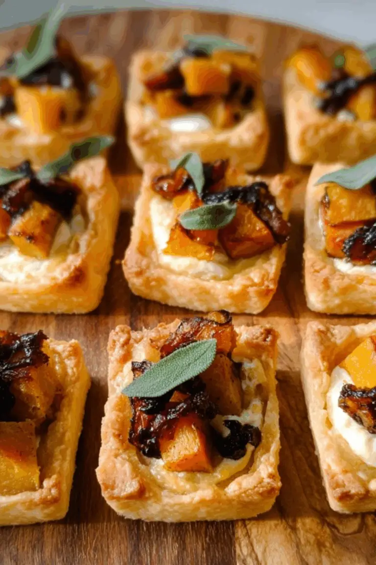 Butternut Squash Tarts