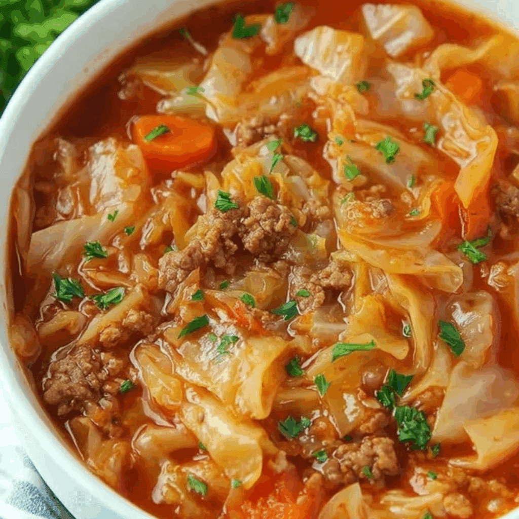 Cabbage Roll Soup