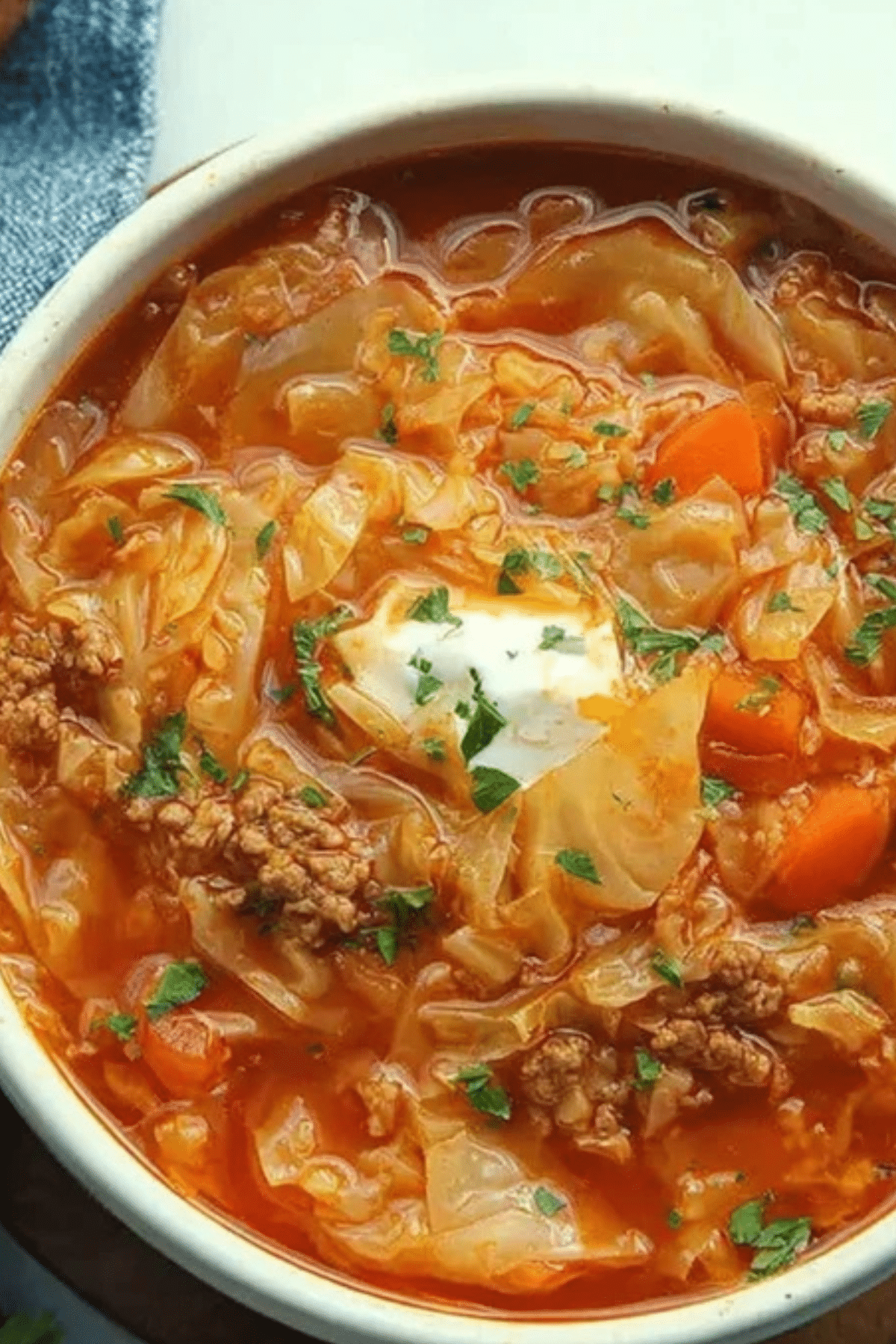 Cabbage Roll Soup