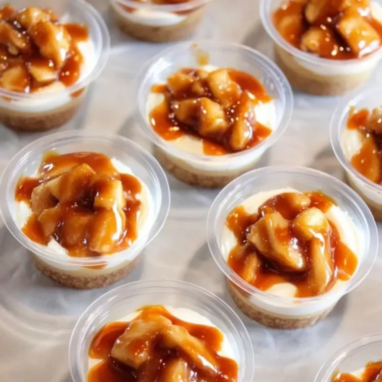 Caramel Apple Dessert Cups
