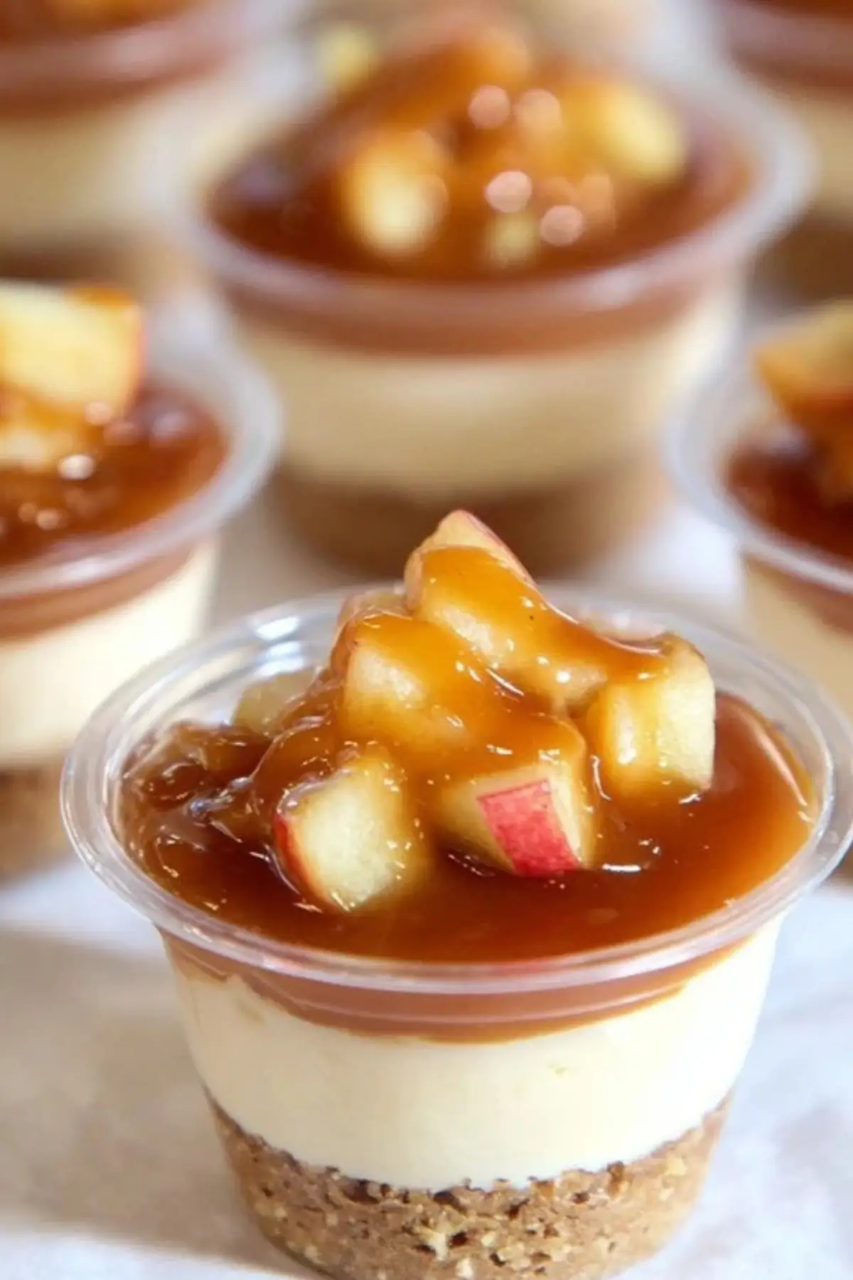 Caramel Apple Dessert Cups