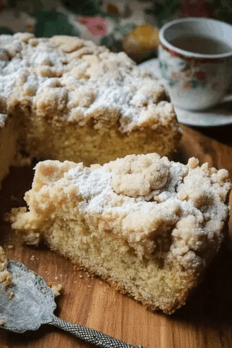 Cardamom Crumb Cake