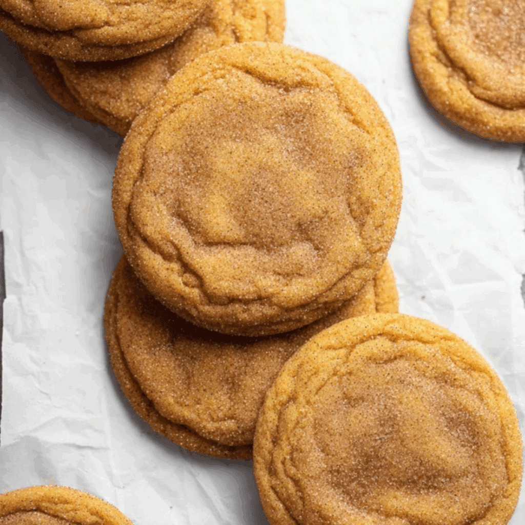 Chewy Pumpkin Snickerdoodles