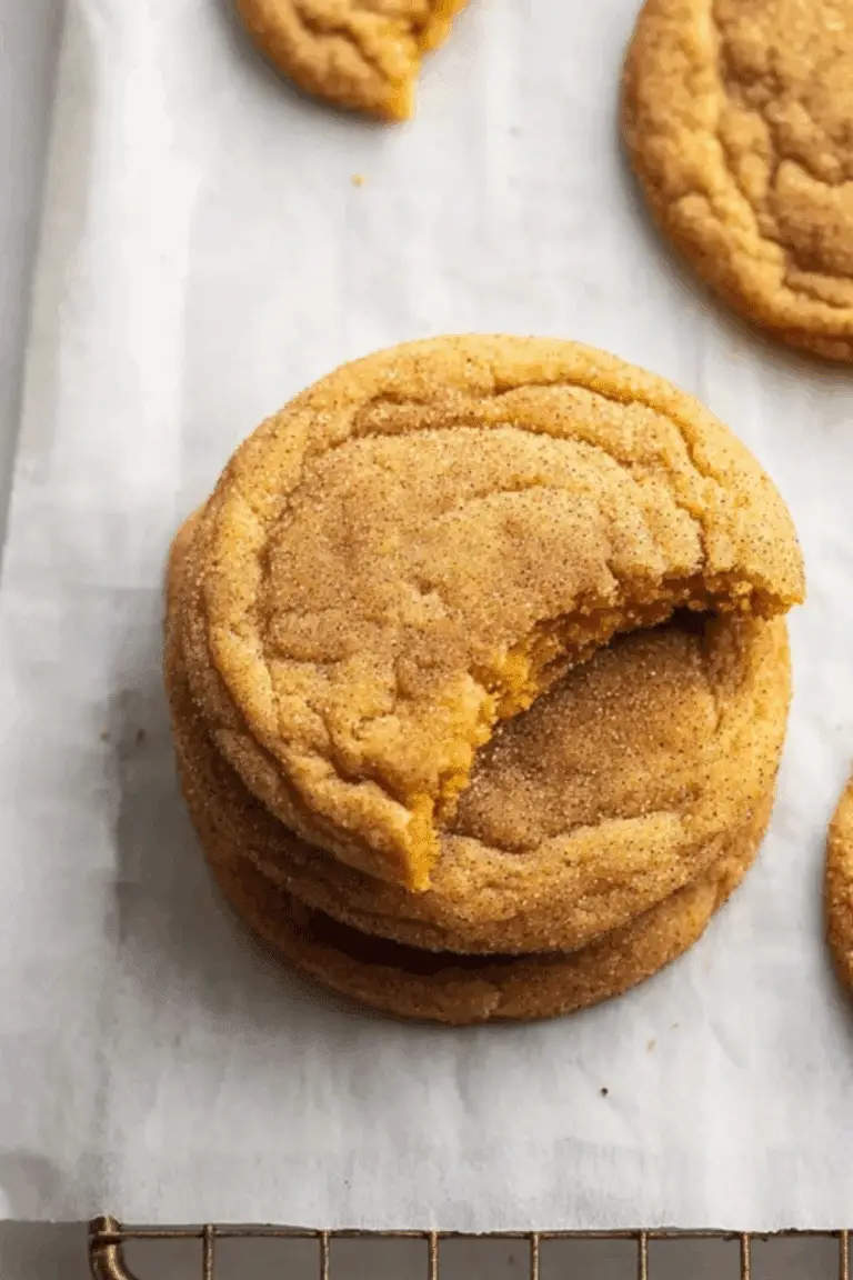 Chewy Pumpkin Snickerdoodles