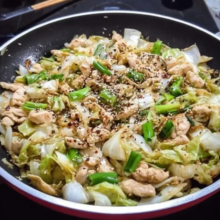 Chicken Cabbage Stir Fry Recipe