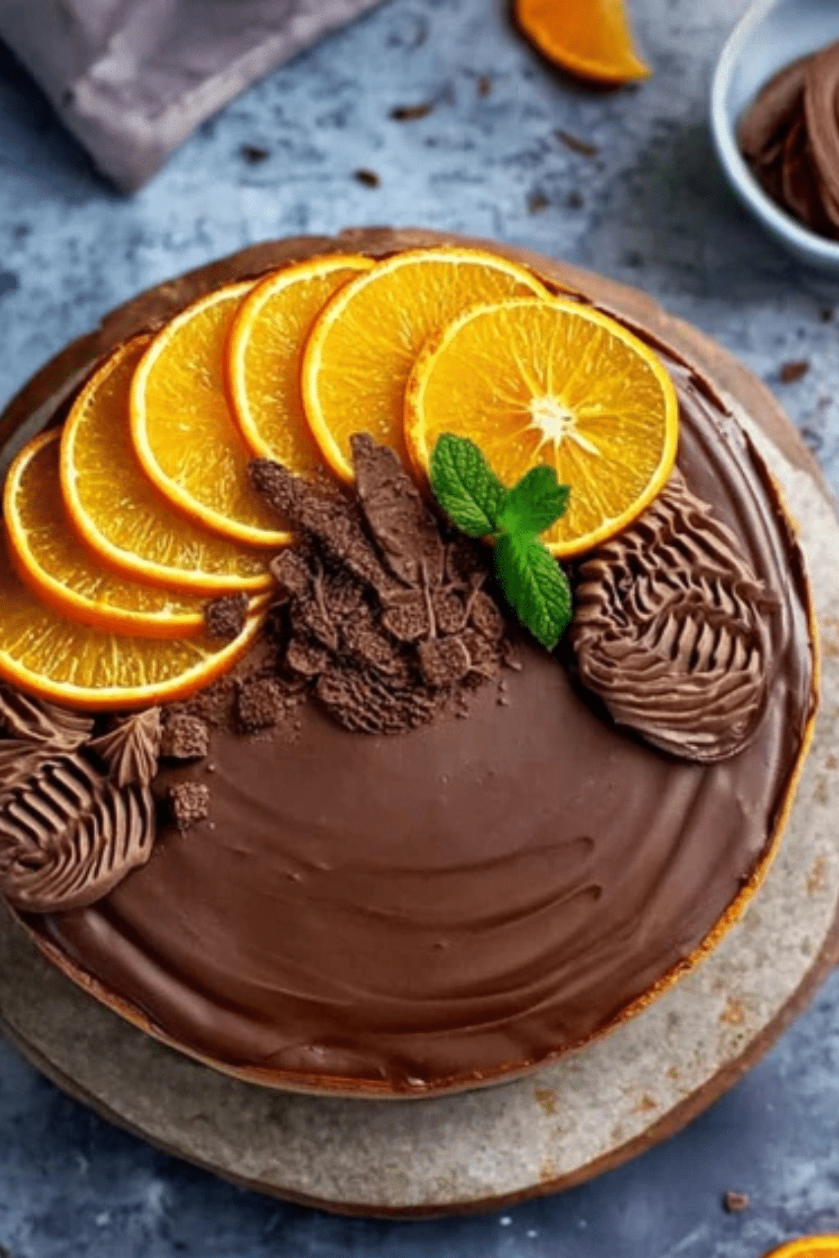Chocolate Orange Cheesecake