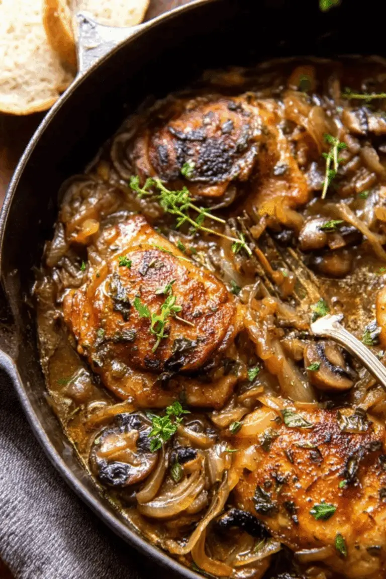 Cider Braised Chicken