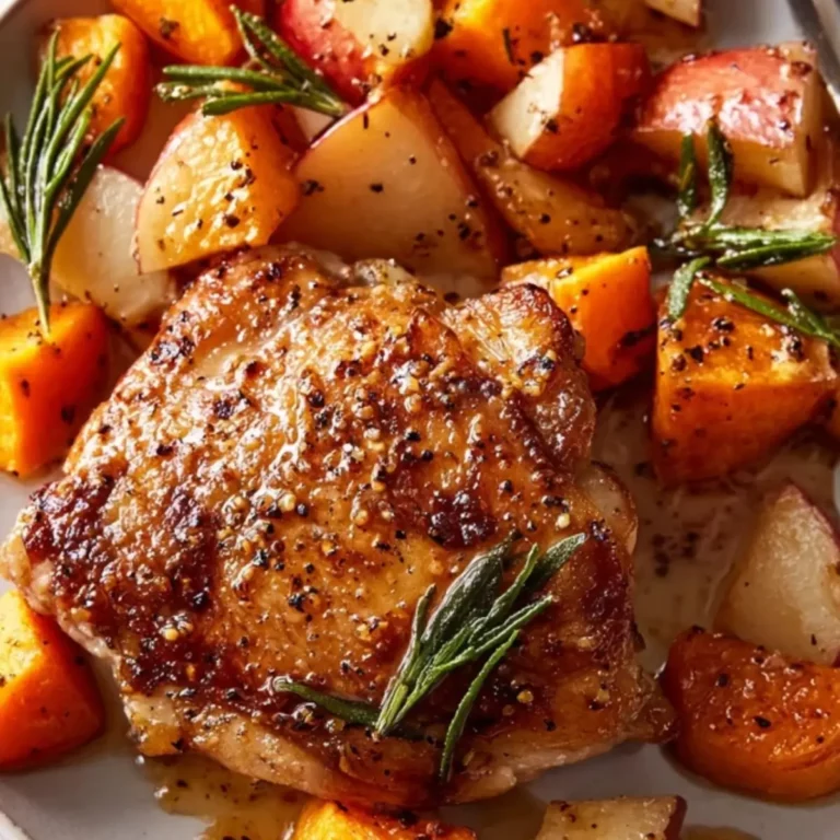 Cider Glazed Chicken Thighs