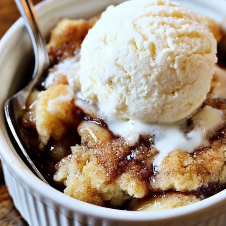 Cinnamon Apple Cobbler