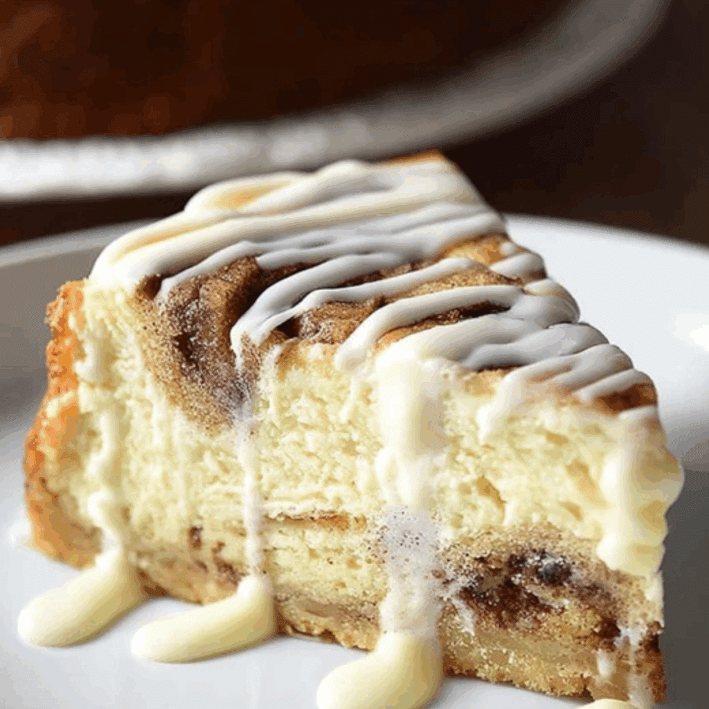 Cinnamon Roll Cheesecake