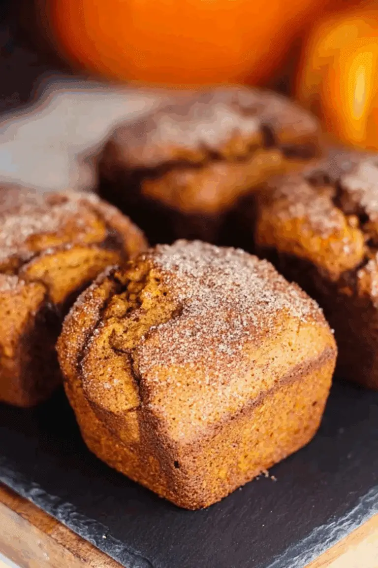 Cinnamon Swirl Pumpkin Bread Mini Loaves