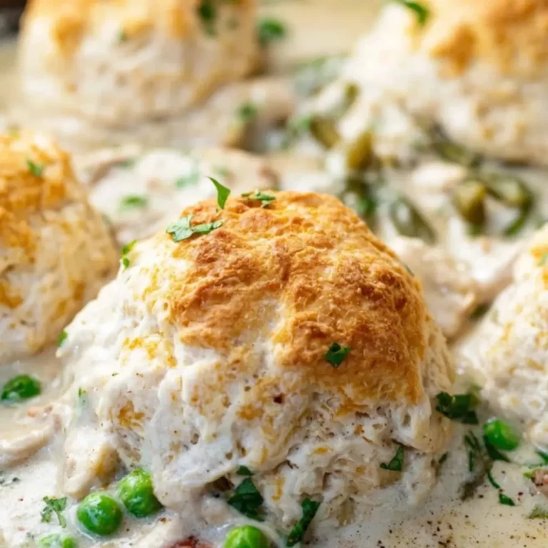 Country Chicken and Biscuits