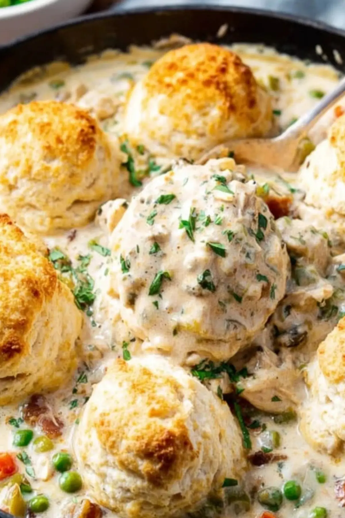 Country Chicken and Biscuits - Delicious Comfort Food Recipe ...