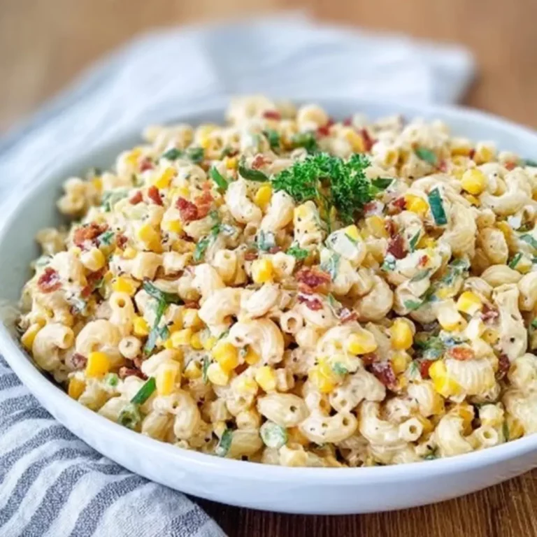 Crack Corn Pasta Salad with Bacon