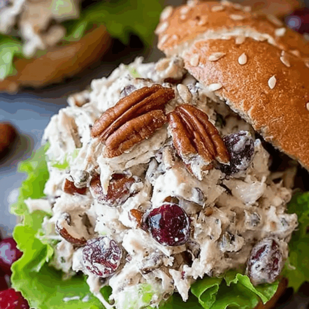 Cranberry Pecan Chicken Salad