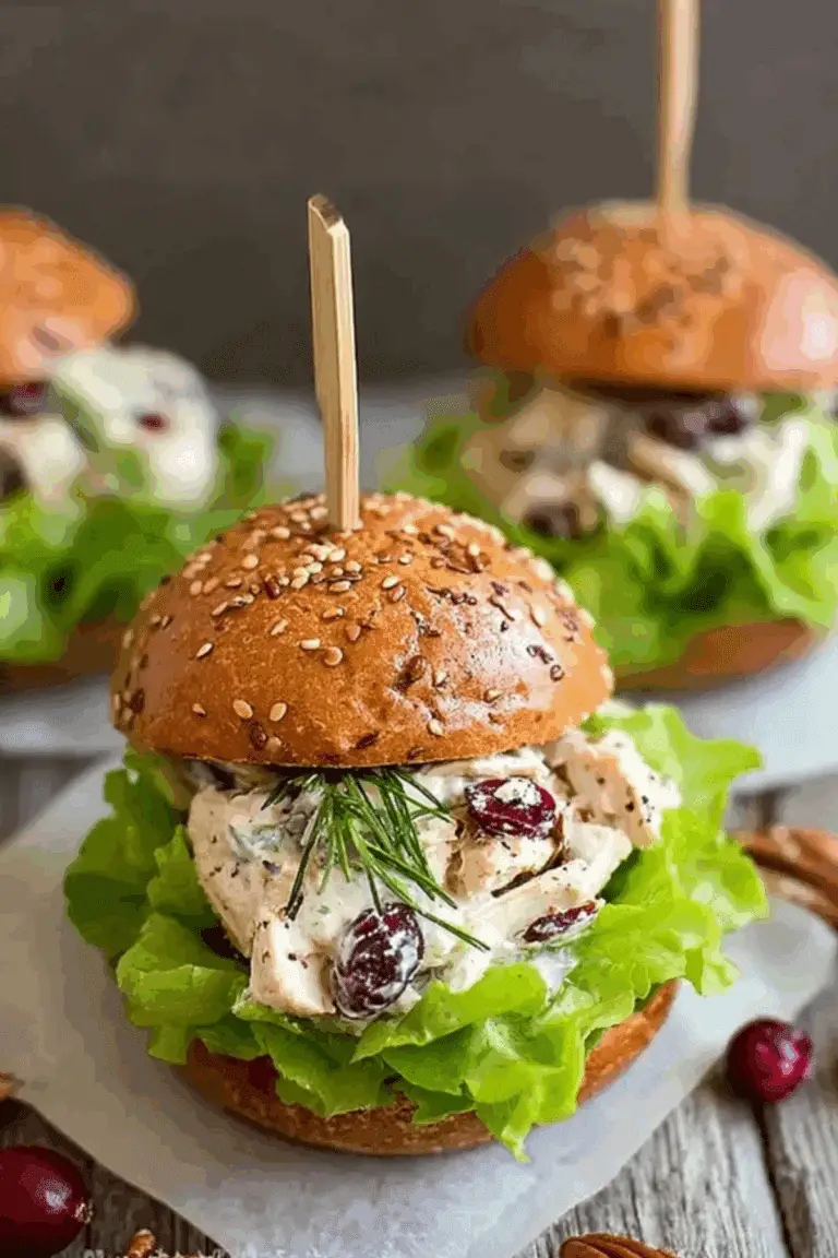 Cranberry Pecan Chicken Salad