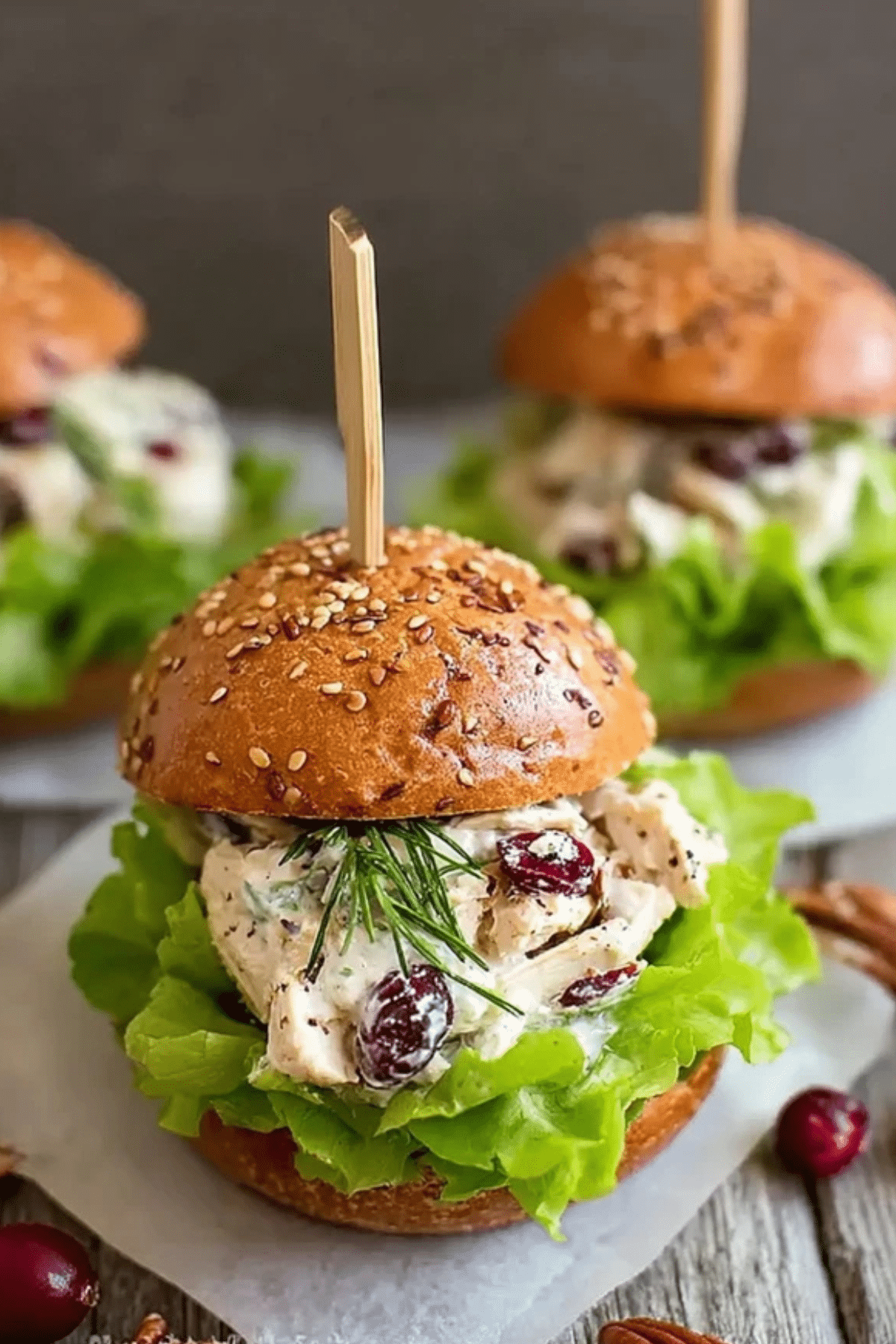 Cranberry Pecan Chicken Salad