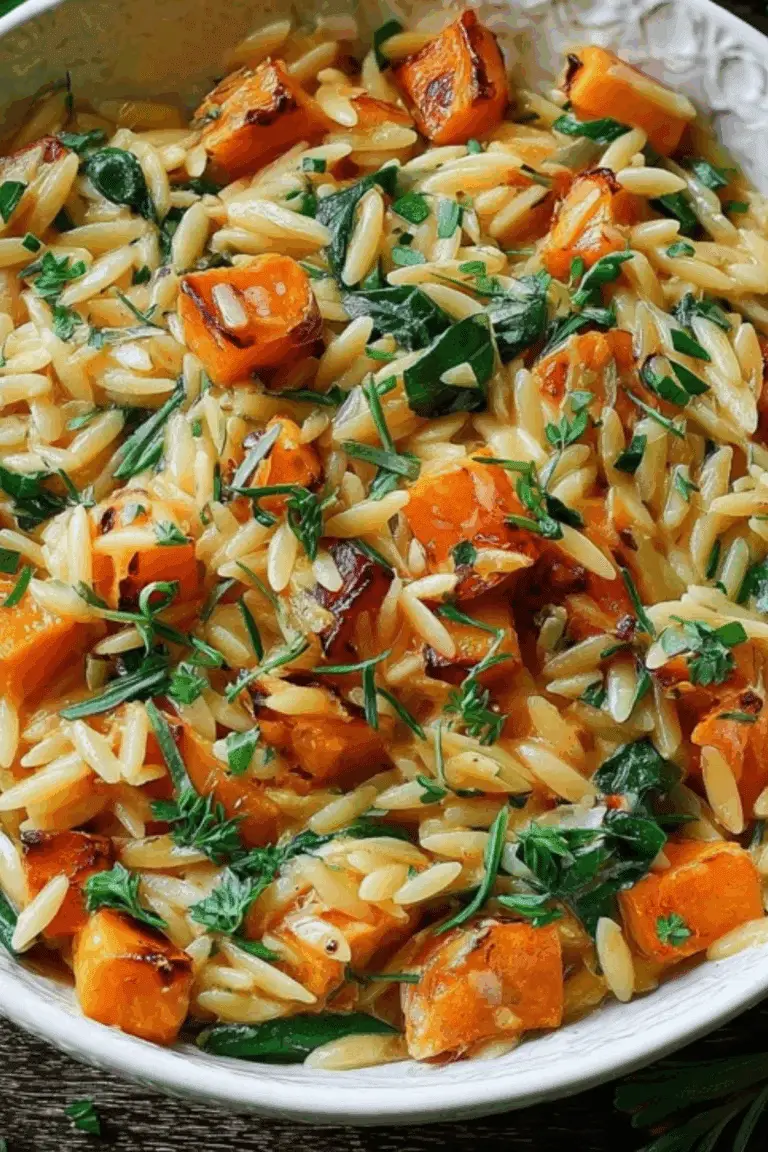 Creamy Orzo Pasta