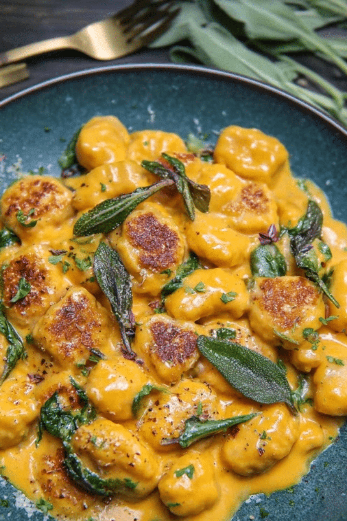 Creamy Pumpkin Gnocchi