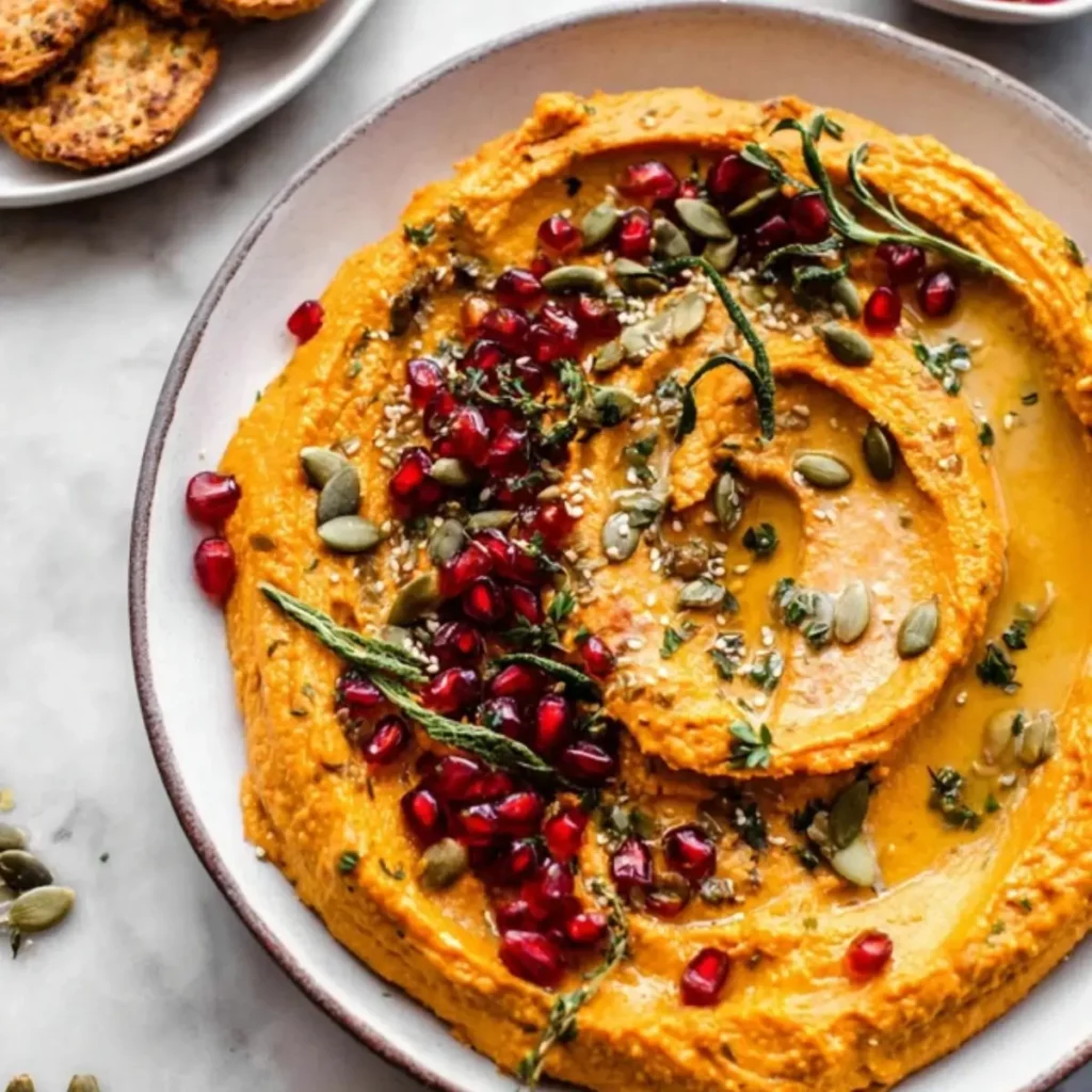 Creamy Pumpkin Hummus